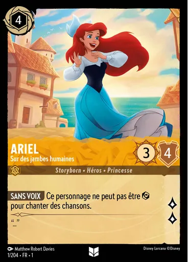 Ariel - Sur des jambes humaines