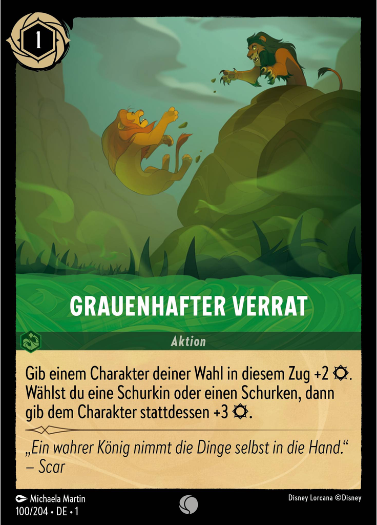 Grauenhafter Verrat