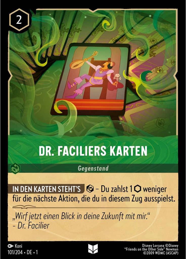 Dr. Faciliers Karten