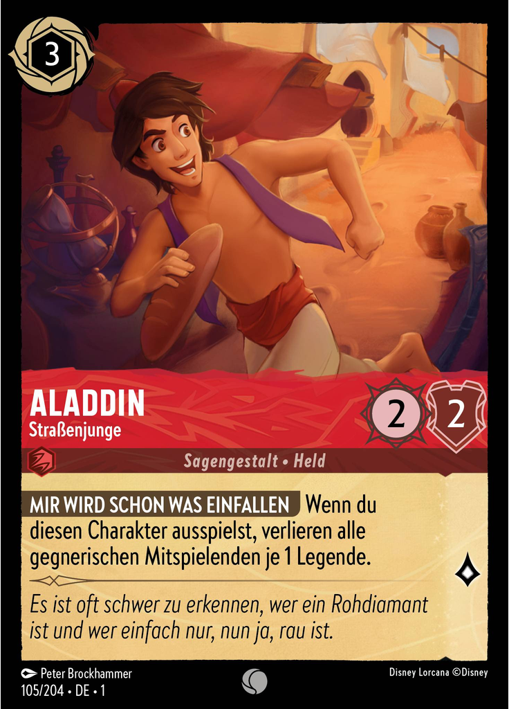Aladdin - Straßenjunge