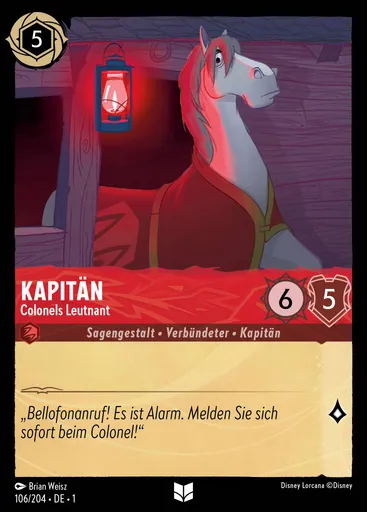 Kapitän - Colonels Leutnant