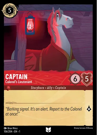 Captain - Colonel's Lieutenant
