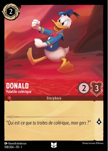 Donald - Volatile colérique