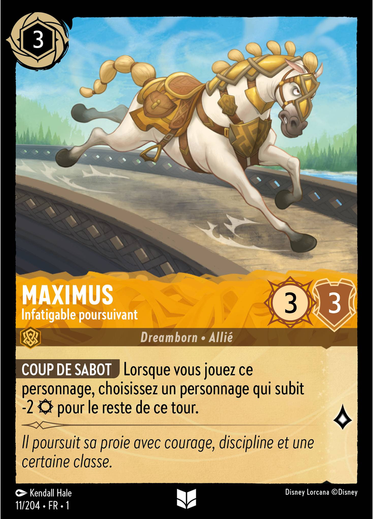 Maximus - Infatigable poursuivant