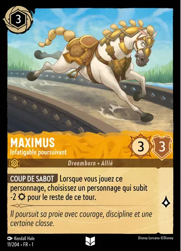 Maximus - Infatigable poursuivant