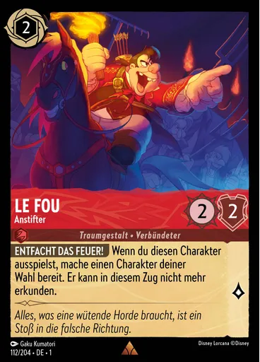 Le Fou - Anstifter