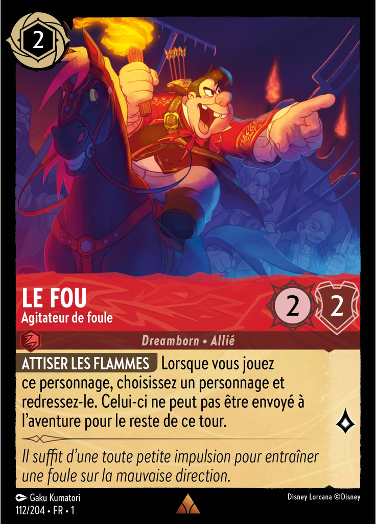 Le Fou - Agitateur de foule