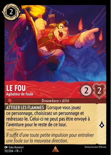 Le Fou - Agitateur de foule