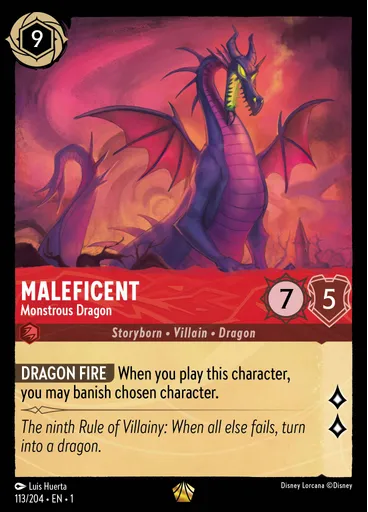 Maleficent - Monstrous Dragon