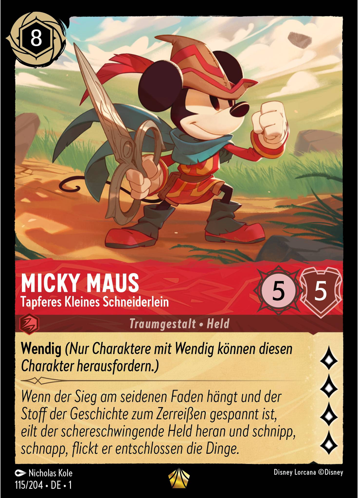 Micky Maus - Tapferes Kleines Schneiderlein