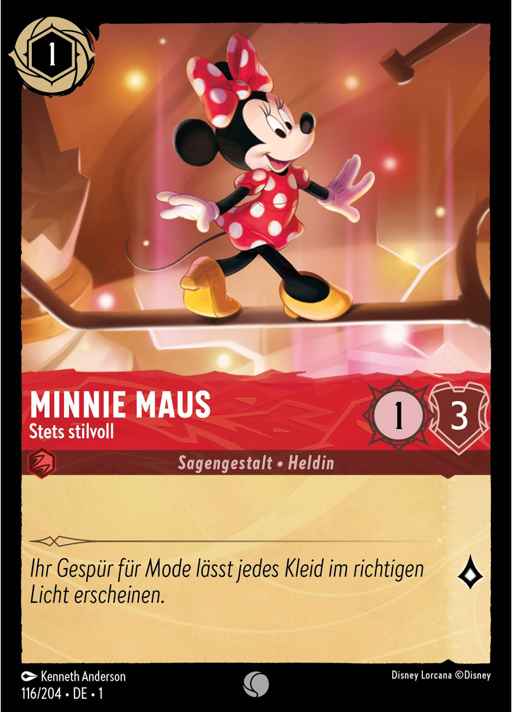 Minnie Maus - Stets stilvoll