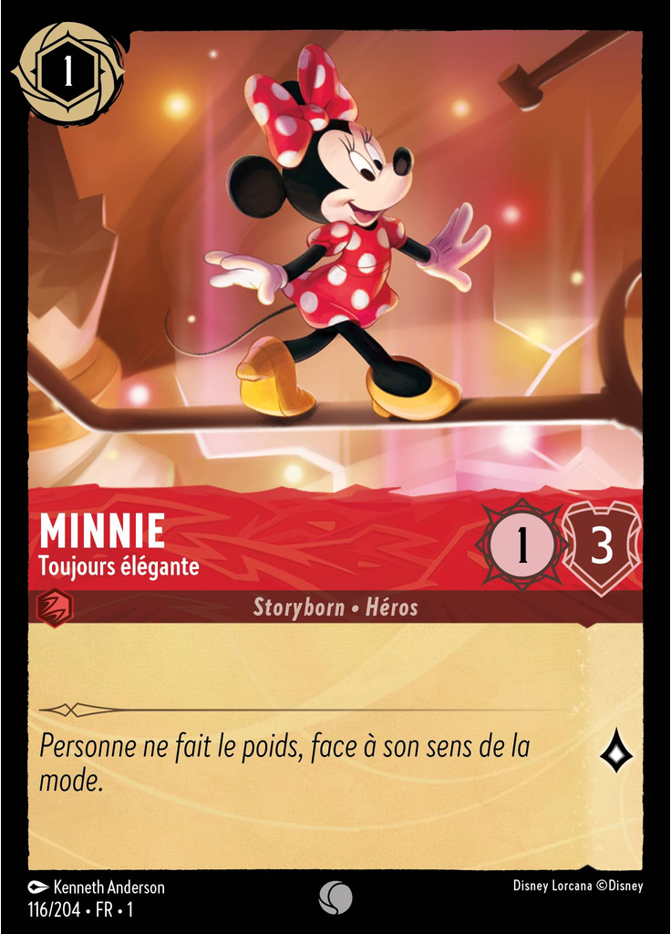Minnie - Toujours élégante