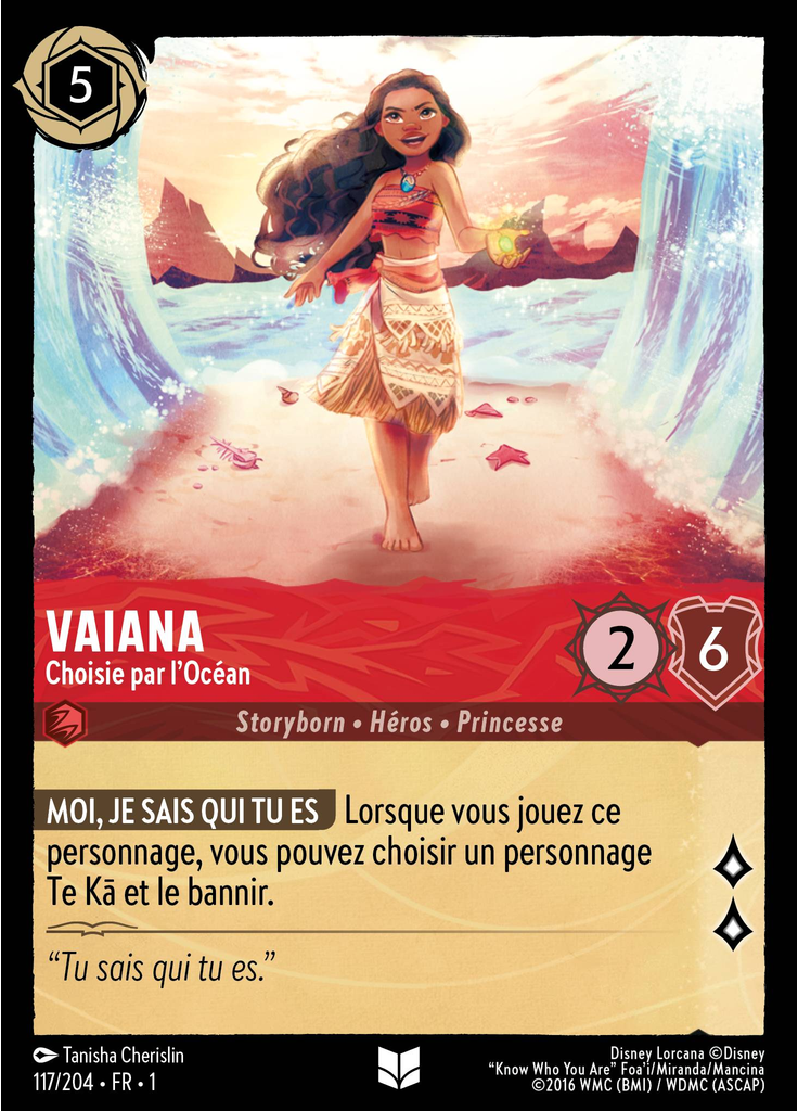 Vaiana - Choisie par l'Océan