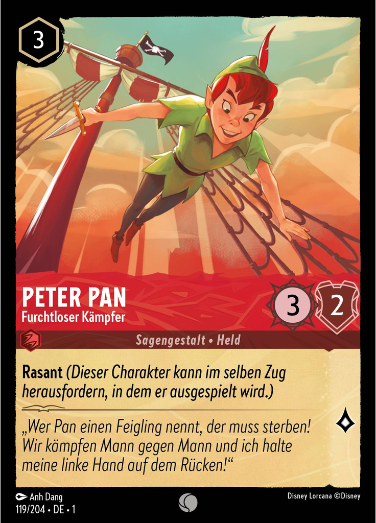 Peter Pan - Furchtloser Kämpfer