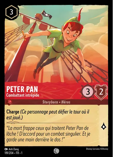 Peter Pan - Combattant intrépide