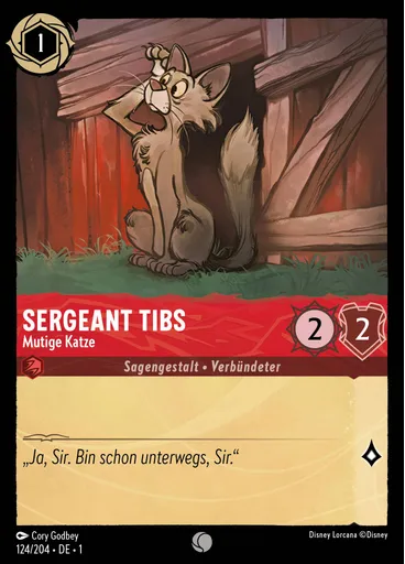 Sergeant Tibs - Mutige Katze