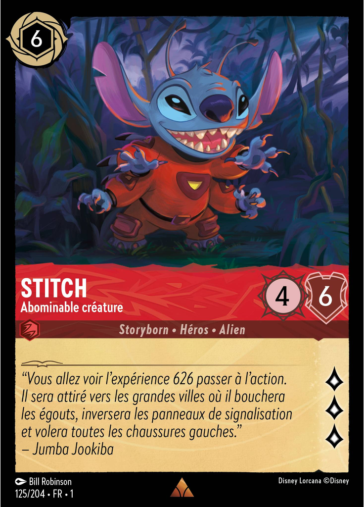Stitch - Abominable créature