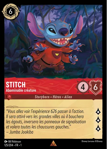 Stitch - Abominable créature