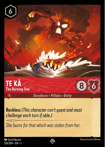 Te Kā - The Burning One