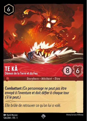 Te Kā - Démon de la Terre et du Feu