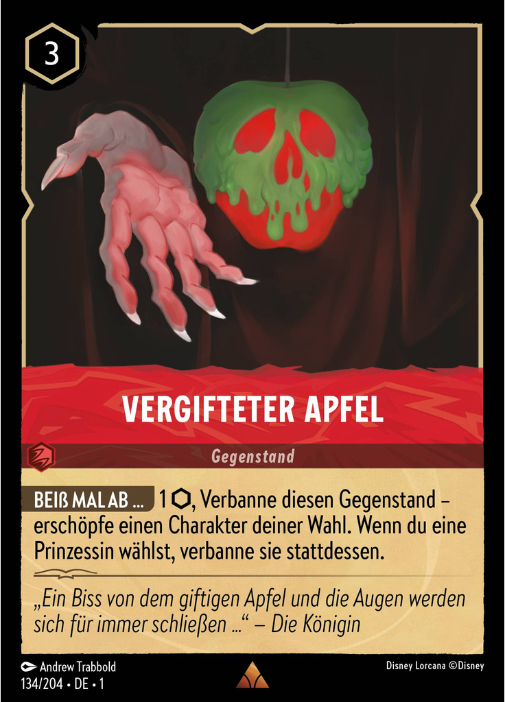 Vergifteter Apfel