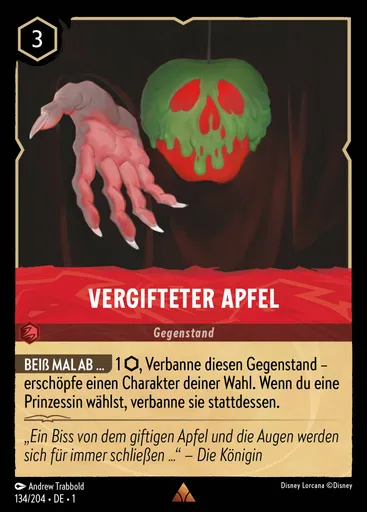 Vergifteter Apfel