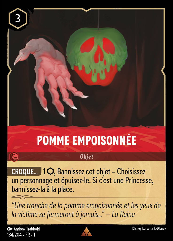 Pomme empoisonnée
