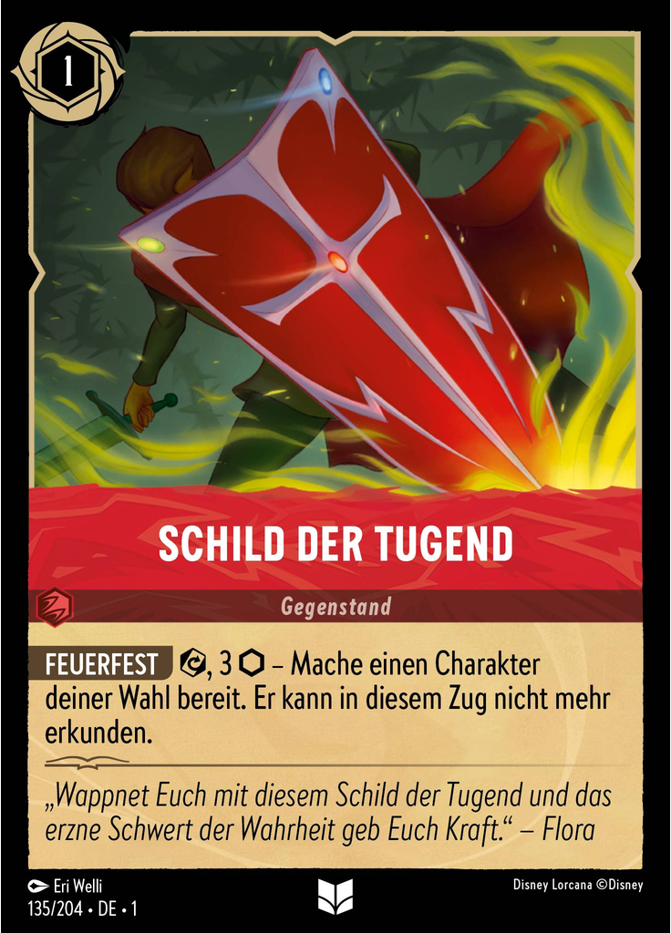 Schild der Tugend