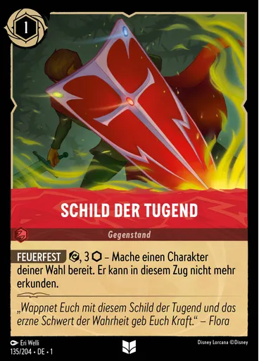 Schild der Tugend