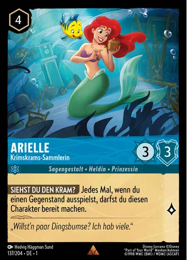 Arielle - Krimskrams-Sammlerin