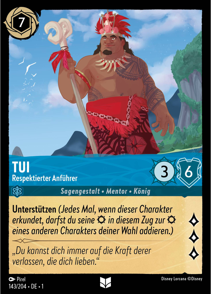 Tui - Respektierter Anführer