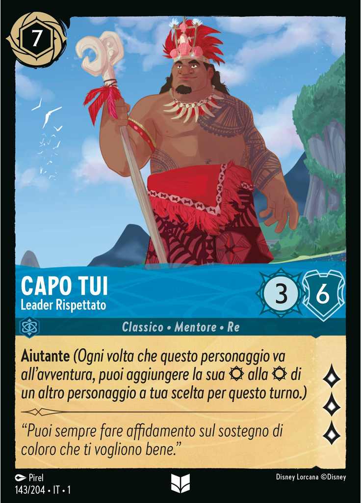 Capo Tui - Leader Rispettato
