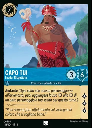 Capo Tui - Leader Rispettato