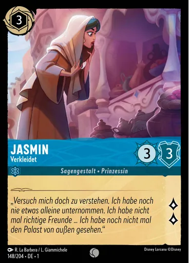 Jasmin - Verkleidet
