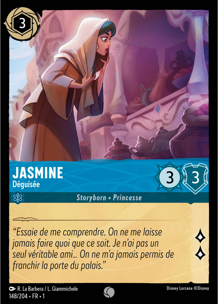 Jasmine - Déguisée