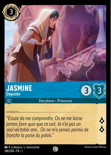 Jasmine - Déguisée