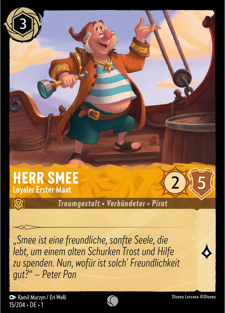 Herr Smee - Loyaler Erster Maat