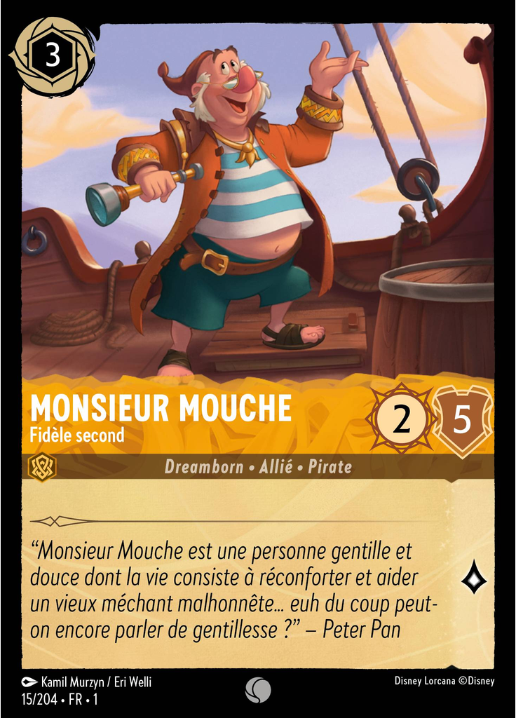 Monsieur Mouche - Fidèle second