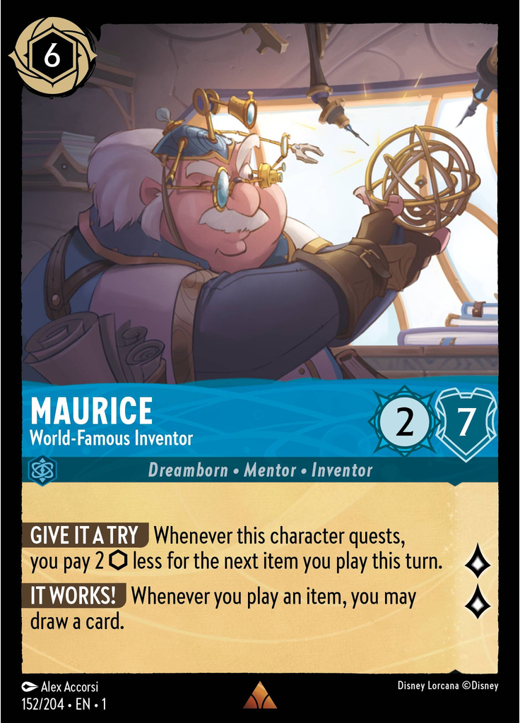 Maurice - World-Famous Inventor