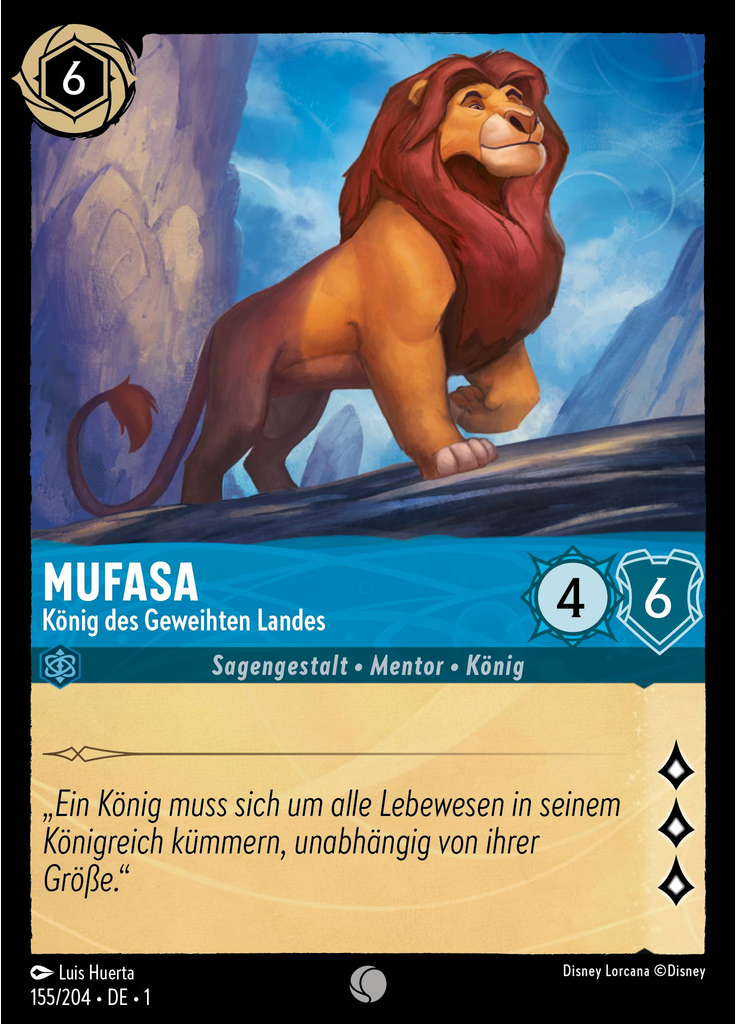 Mufasa - König des Geweihten Landes