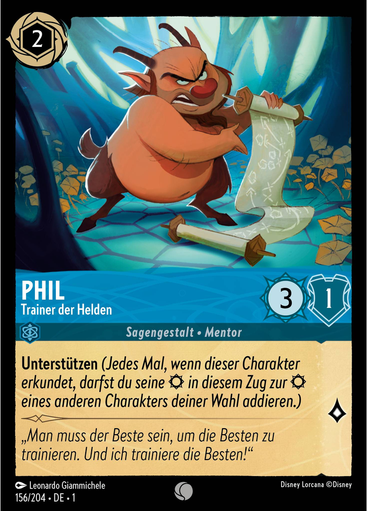 Phil - Trainer der Helden