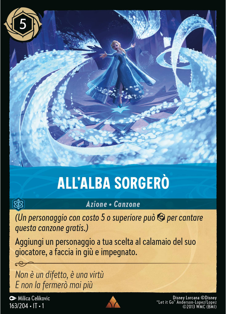 All'Alba Sorgerò