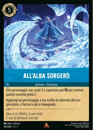 All'Alba Sorgerò