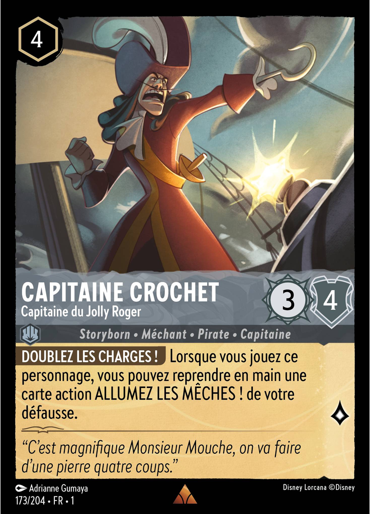 Capitaine Crochet - Capitaine du Jolly Roger