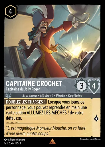 Capitaine Crochet - Capitaine du Jolly Roger