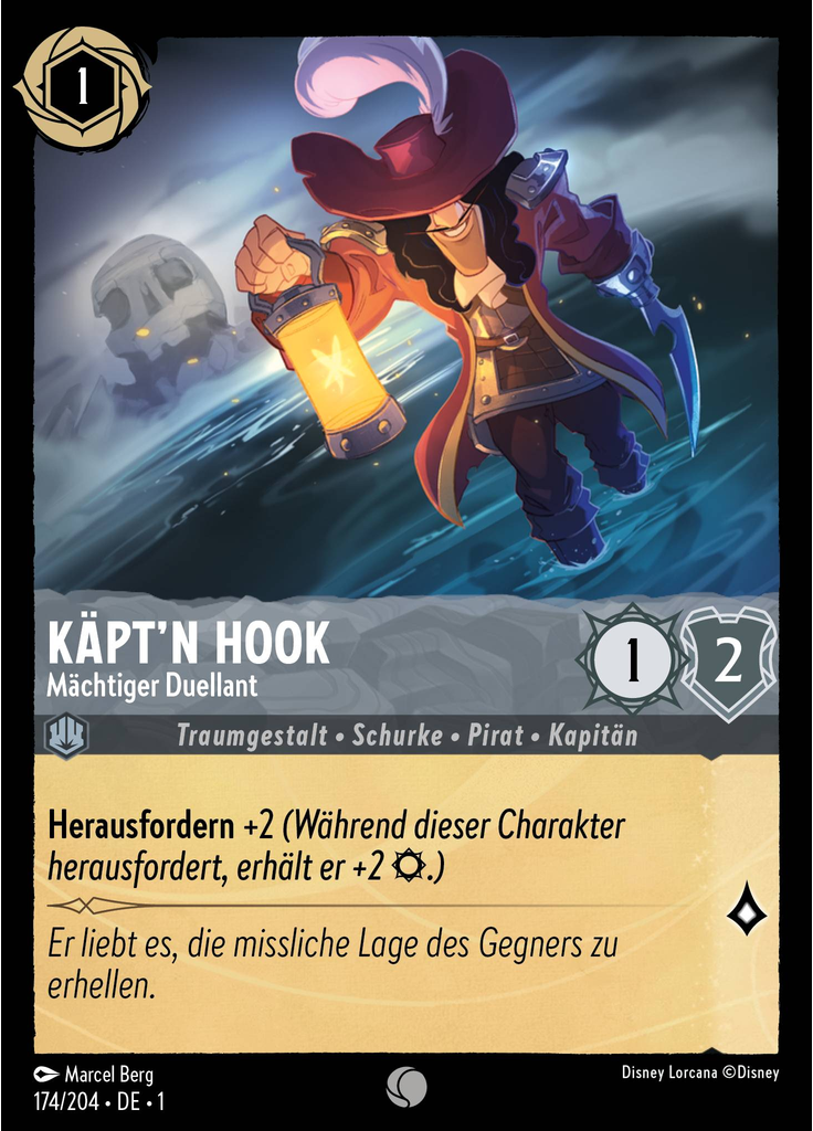 Käpt'n Hook - Mächtiger Duellant