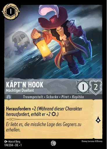 Käpt'n Hook - Mächtiger Duellant