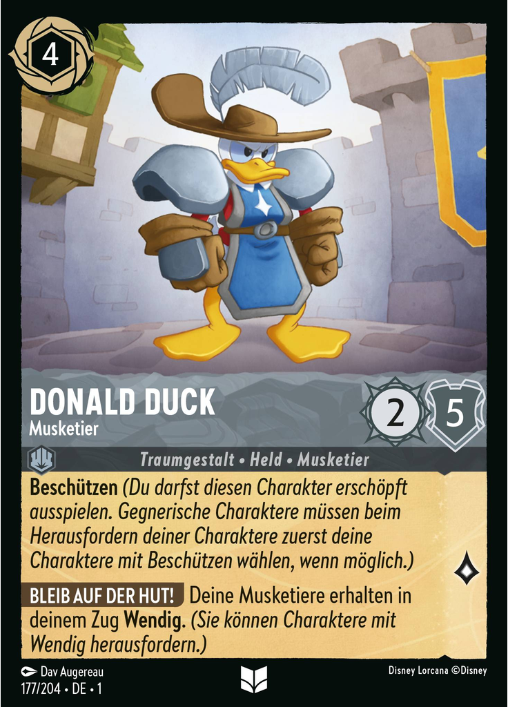 Donald Duck - Musketier
