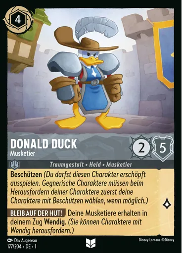 Donald Duck - Musketier