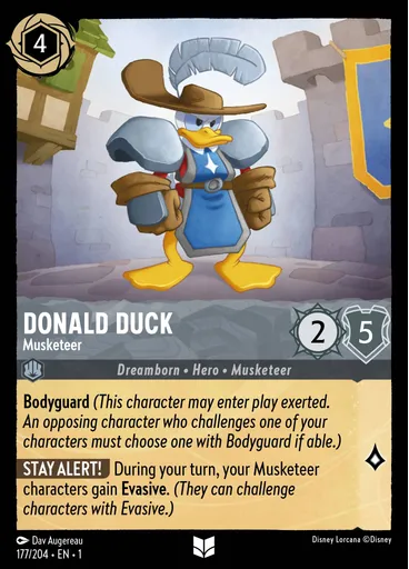 Donald Duck - Musketeer